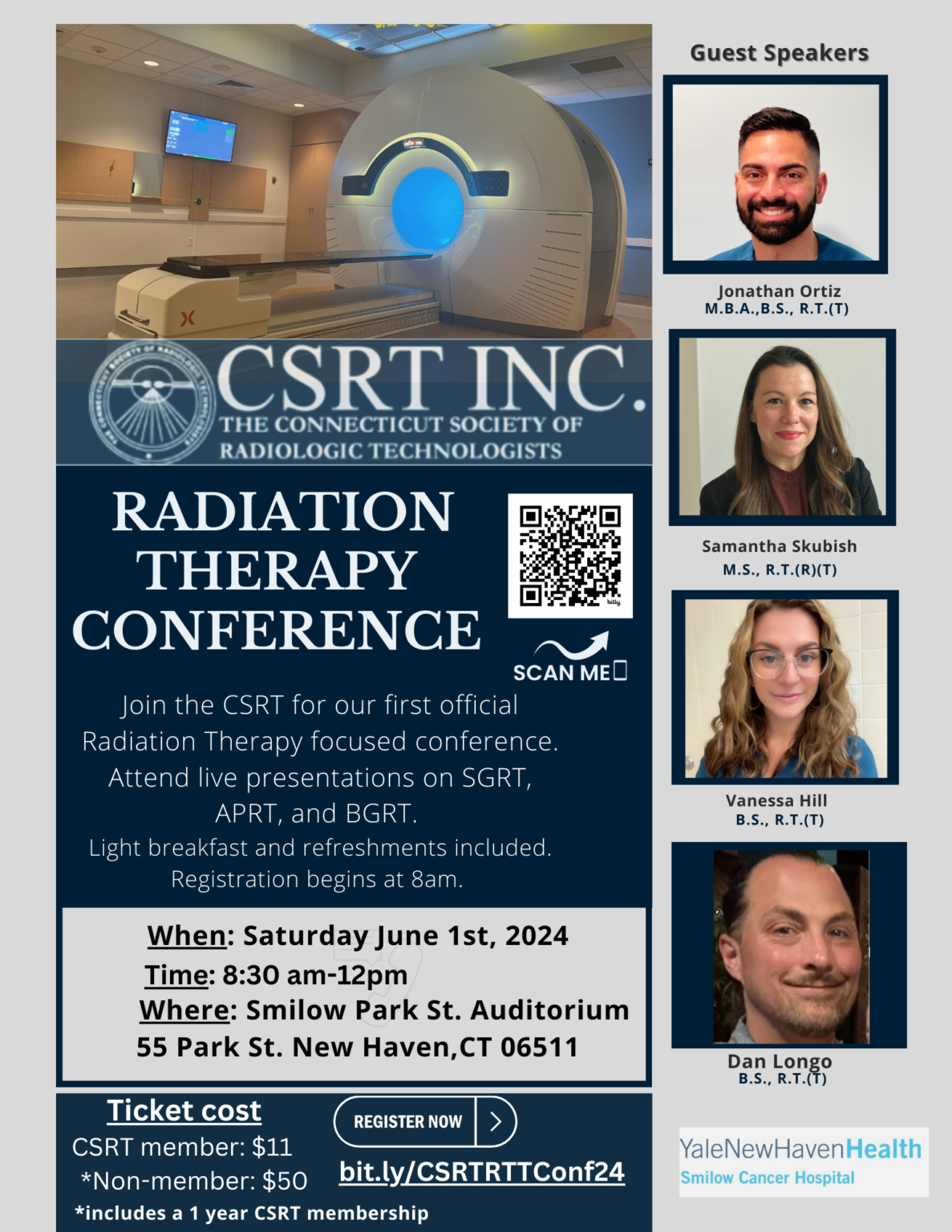 Radiation Therapy Conference June 1st 2024 The Connecticut Society of